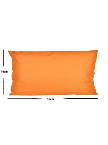 JACK 2er Set Outdoor Kissenhülle 30x50cm in Orange