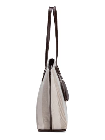 DIANA Shopper Tasche in BROWN AND GRAY