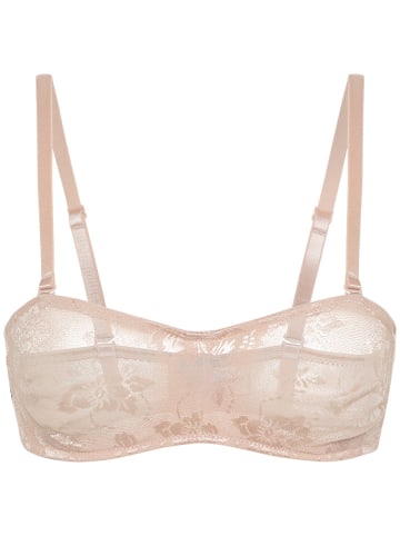 comazo Bandeau-BH mit Spitze in Muschel