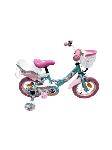 Volare Kinderfahrrad Unicorn 12 Zoll in grün