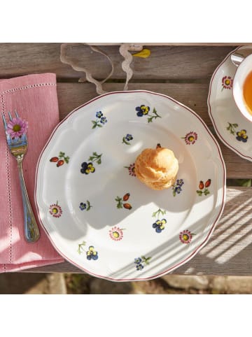 Villeroy & Boch 6er Set Frühstücksteller Petite Fleur ø 20,7 cm in weiß