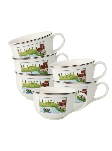 Café au lait Obertassen Charm & Breakfast Design Naif