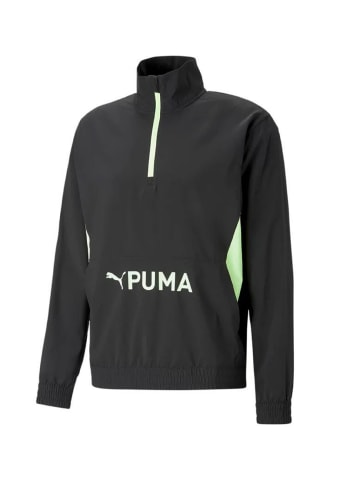 Puma Laufjacke/Funktionsjacke Puma Fit Heritage Woven 1/ in Schwarz