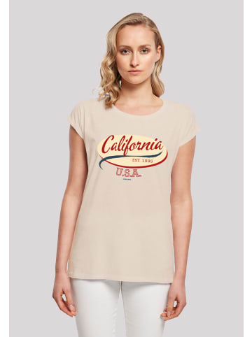 F4NT4STIC T-Shirt California SHORT SLEEVE TEE in Whitesand