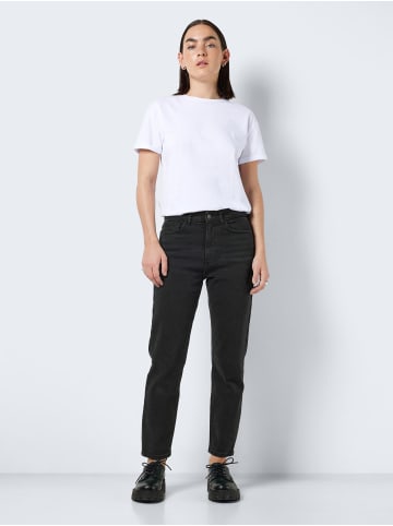 Noisy may High Waist Skinny Fit Jeans NMCALLIE in Schwarz