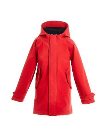 BMS Kinder Softshelljacke in Rot