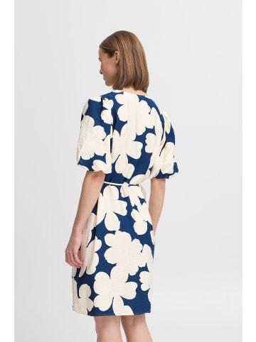 b. young Kleid BYIBINE Regular fit in Medieval Blue Flower Mix