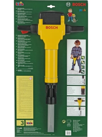 Bosch Theo Klein Kinder-Presslufthammer mit Sound 50 cm - 3-8 Jahre