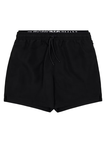 Emporio Armani Boxer Beachwear in Schwarz