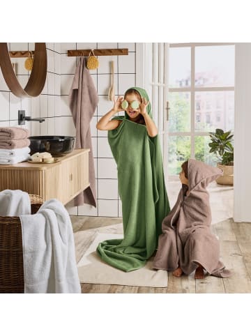 Erwin Müller Frottier Kapuzenbadetuch in salbei