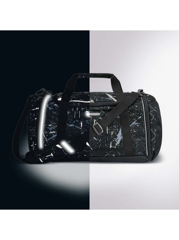 Coocazoo Sporttasche Reflective Splash in Schwarz