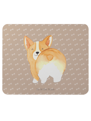 Mr. & Mrs. Panda Mousepad Corgi Po ohne Spruch in Hundeglück