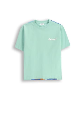 Coccodrillo T-shirt mit kurzen Ärmeln in in Minzfarbe