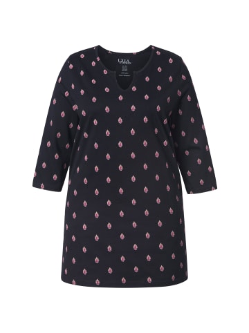 Ulla Popken Longshirt in schwarz