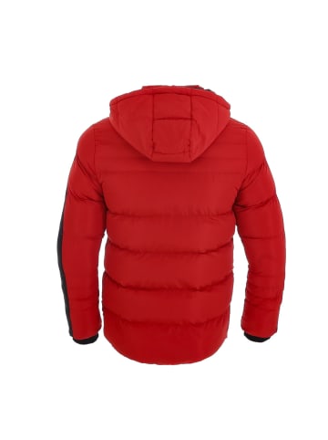 Ital-Design Jacke in Rot und Schwarz