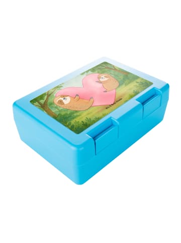 Mr. & Mrs. Panda Bento Box Faultiere Herz Design ohne Spruch in Weiß