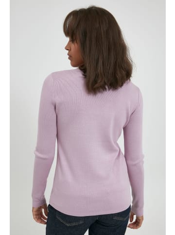 PULZ Jeans Strickpullover in lila