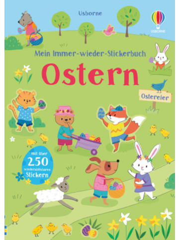 Usborn Buch - Mein Immer-wieder-Stickerbuch: Ostern