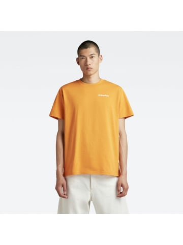 G-Star Raw T-Shirt in dull yellow