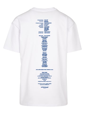 Mister Tee Mister Tee Unisex Credits Oversize Tee in white