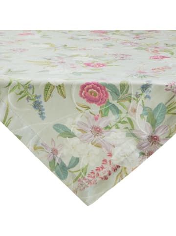 Erwin Müller Baumwollmischung Mitteldecke in hellgrün