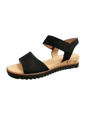 Gabor Comfort Keilsandaletten in Schwarz