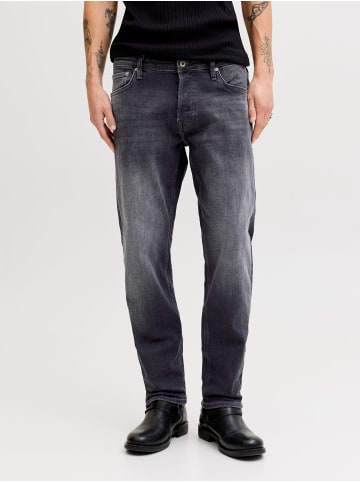 Jack & Jones Tapered Fit Jeans in Black Denim