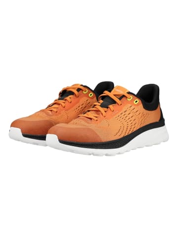 Geox Sneaker in Schwarz/Orange