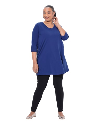 Ulla Popken Longshirt in dunkelblau