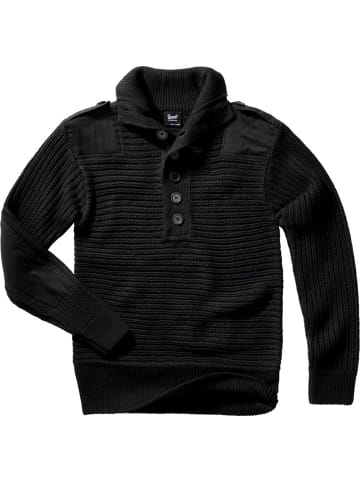 Brandit Pullover in Schwarz
