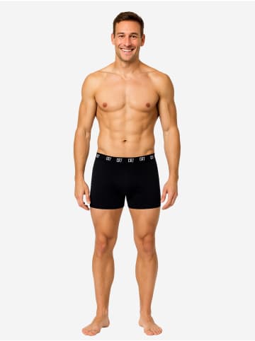 CR7 CRISTIANO RONALDO Trunk Cotton Stretch & Travel Bag in Schwarz