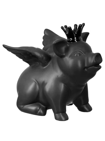 GILDE Figur King schwarz - (H) 30 cm