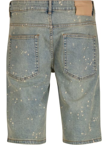 2Y Premium Jeans-Shorts in sand blue