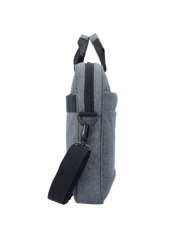 D&N Basic Aktentasche 44 cm Laptopfach grau