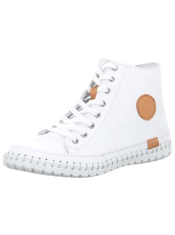 Gemini Schnürstiefelette in weiss