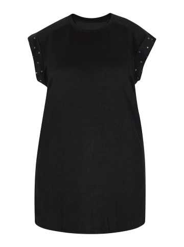 ROCKEASY Women Plus Size Dress in Black