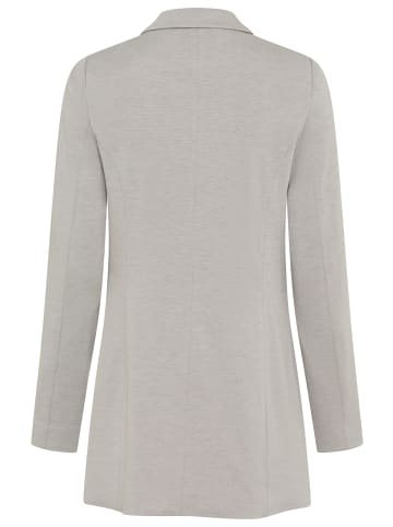Laura Scott Sweatblazer in grau meliert