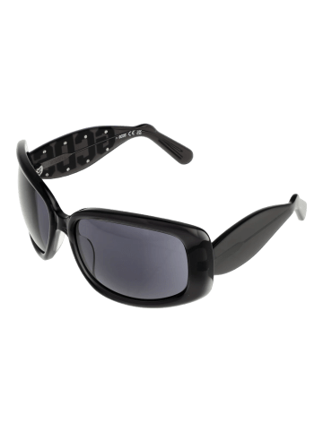 GCDS Unisex Sonnenbrille Schmetterling Schwarz
