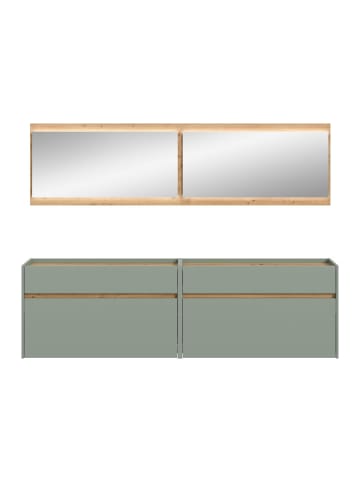 ebuy24 Garderobenmöbel Drive (5-teilig) Staubgrün 192 x 32 cm