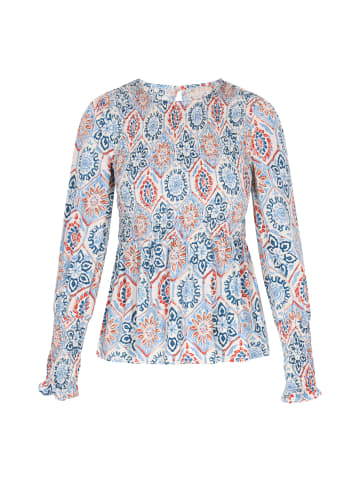 VIRITA Women Blouse in Blue Multicolor