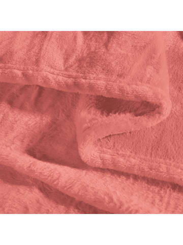 REDBEST Fleece, Microfaser Wohndecke 5er-Pack Amarillo in koralle