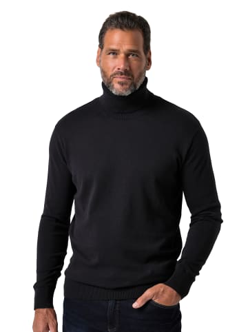 JP1880 Pullover in schwarz