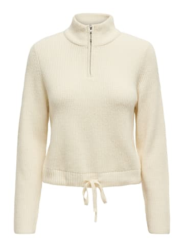 ONLY Strickpullover in Whitecap Gray