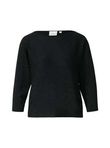 comma Strickpullover in schwarz - 0002