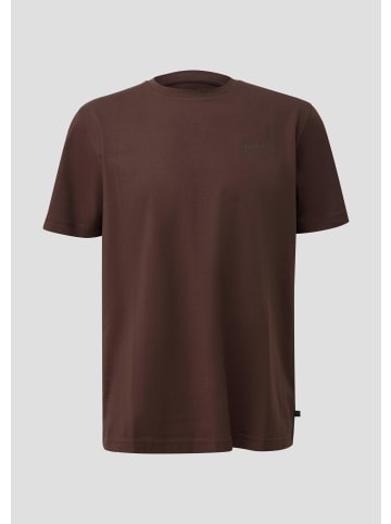 QS T-Shirt in 8941_dunkelbraun