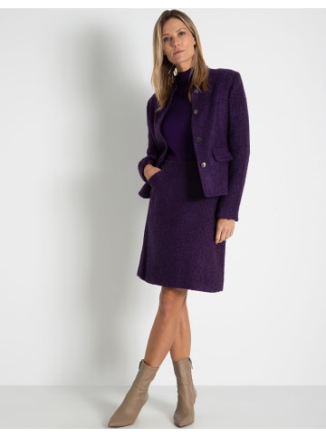 More & More Boucléblazer in pure purple