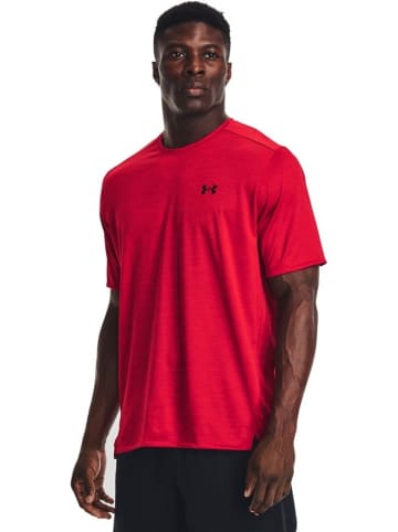 Under Armour T-Shirt "UA Tech Vent Short Sleeve" in Rot