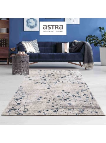 Astra Wohnzimmer Kurzflorteppich in Graublau