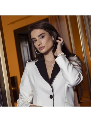 Luxenter Ohrringe Sira mit Rhodium-Finish – 41 mm – SIRA