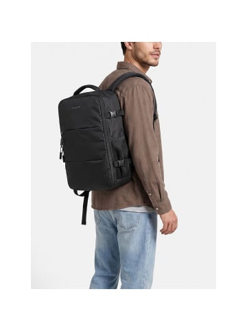 Bugatti Mare Basic Reiserucksack L 45 cm Laptopfach schwarz